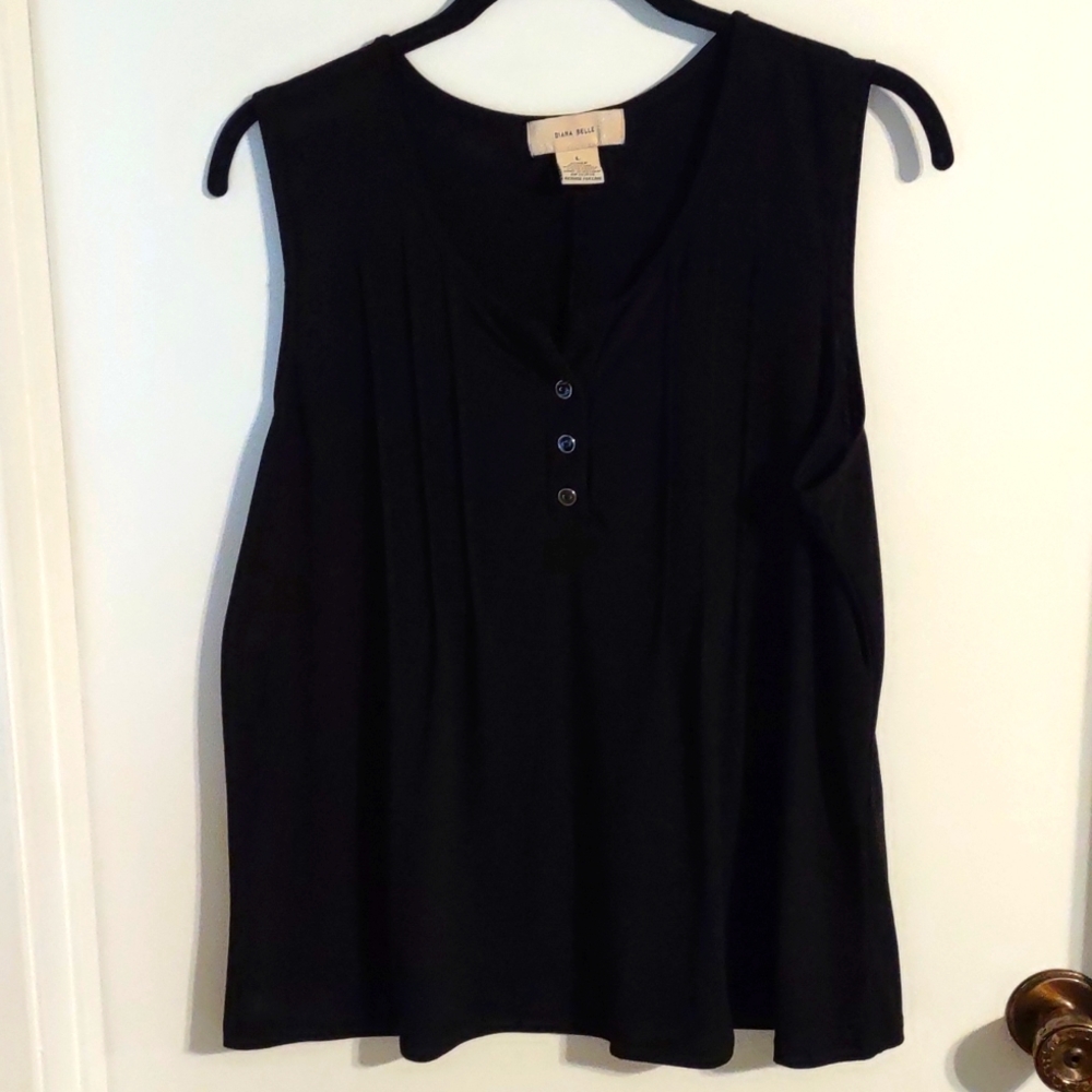 Diana Belle large sleeveless blouse